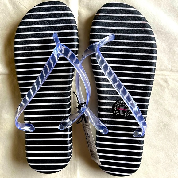 Shoes - Striped Flip Flops
